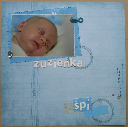 Zuzieńka śpi